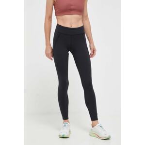 Tajice za trening Reebok Lux COLLECTION boja: crna, bez uzorka, 100028136