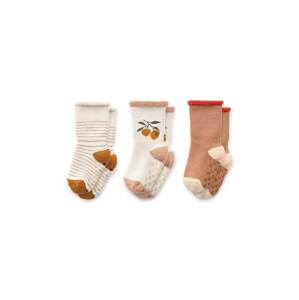 Dječje čarape Liewood 3-pack boja: narančasta