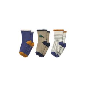 Dječje čarape Liewood 3-pack boja: smeđa