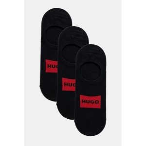 Čarape HUGO 3-pack za muškarce, boja: tamno plava