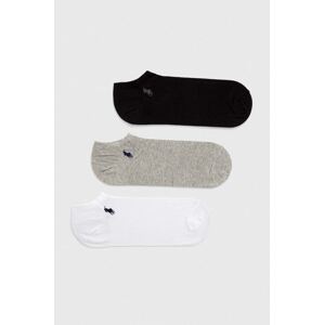 Čarape Polo Ralph Lauren 3-pack za muškarce, boja: crna449655213