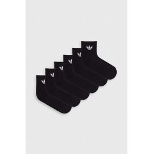 Čarape adidas Originals 6-pack boja: crna, IJ5626