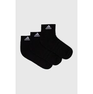 Čarape adidas Performance 6-pack C SPW ANK 6P boja: crna, IC1291