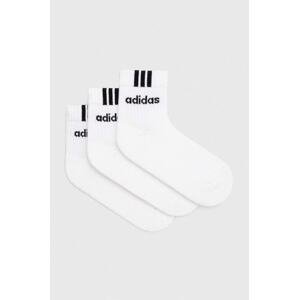 Čarape adidas 3-pack boja: bijela