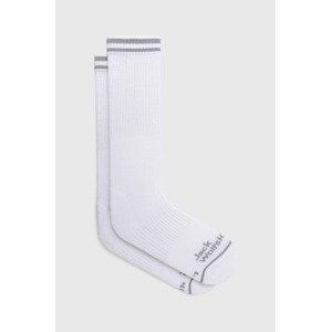 Čarape Jack Wolfskin 2-pack boja: bijela