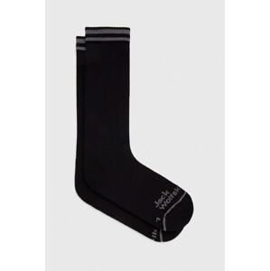 Čarape Jack Wolfskin 2-pack boja: crna