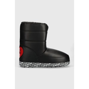 Čizme za snijeg Love Moschino boja: crna, JA24142G1HIT400A
