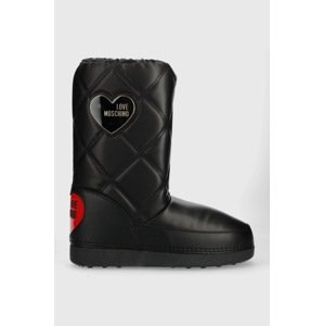 Čizme za snijeg Love Moschino boja: crna, JA24172G1HIT7000