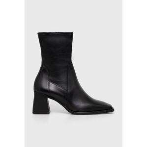 Gležnjače Vagabond Shoemakers HEDDA za žene, boja: crna, s debelom potpeticom, 5602.302.20