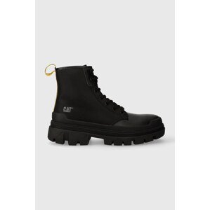 Cipele Caterpillar HARDWEAR HI boja: crna, ravni potplat, P111327
