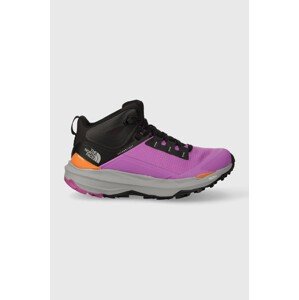 Cipele The North Face Vectiv Exploris 2 Mid Futurelight za žene, boja: ljubičasta, s polutoplom podstavom