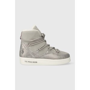 Čizme za snijeg U.S. Polo Assn. VEGY boja: siva, VEGY005W/CHY1