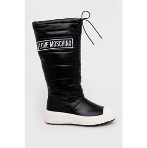 Čizme za snijeg Love Moschino RACE50 boja: crna, JA15865H0HIN000A