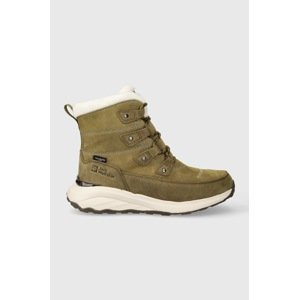 Čizme za snijeg Jack Wolfskin DROMOVENTURE TEXAPORE boja: zelena
