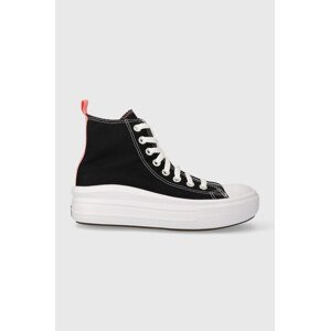 Tenisice Converse Chuck Taylor All Star Move za žene, boja: crna, 271716C