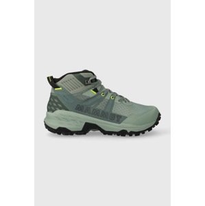 Cipele Mammut Sertig II Mid GTX za žene, boja: zelena