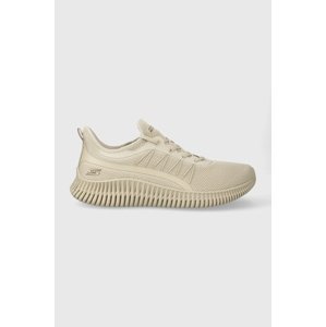 Tenisice Skechers BOBS boja: bež, 117417