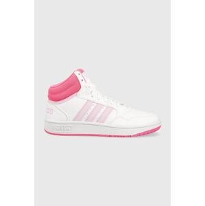 Dječje tenisice adidas Originals HOOPS MID 3.0 K boja: bijela