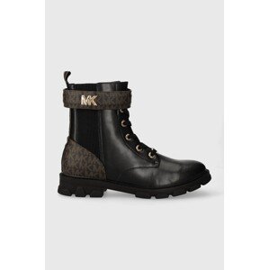 Dječje gležnjače Michael Kors boja: crna