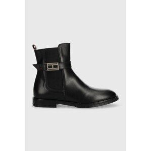 Dječje gležnjače Tommy Hilfiger boja: crna