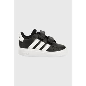 Dječje tenisice adidas GRAND COURT boja: crna