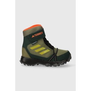 Vanjske cipele adidas TERREX TERREX SNOW CF R.RD boja: zelena
