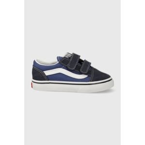 Dječje tenisice Vans TD Old Skool V boja: tamno plava