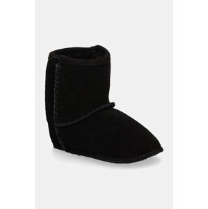 Cipele od brušene kože za bebe UGG I BABY CLASSIC boja: crna