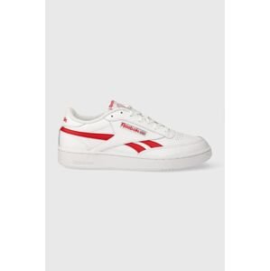 Kožne tenisice Reebok Classic CLUB C boja: bijela