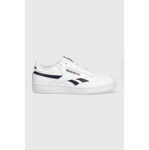 Kožne tenisice Reebok Classic CLUB C boja: bijela