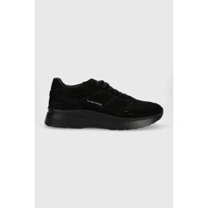 Tenisice od brušene kože Filling Pieces Jet Runner boja: crna, 17127361847