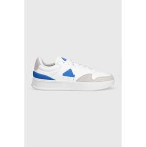 Kožne tenisice adidas KANTANA boja: bijela
