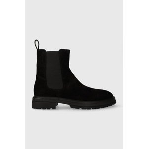 Cipele od brušene kože Vagabond Shoemakers JOHNNY 2.0 za muškarce, boja: crna, 5679.040.20