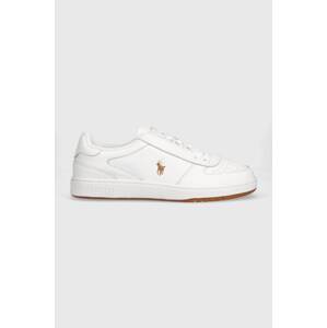 Kožne tenisice Polo Ralph Lauren Hanford boja: smeđa, 809877610004
