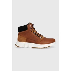 Kožne cipele Sorel MAC HILL LITE MID WP za muškarce, boja: smeđa, 2048841286