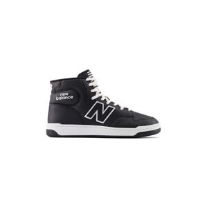 Kožne tenisice New Balance BB480COB boja: crna