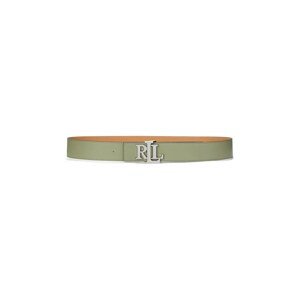 Kožni remen Lauren Ralph Lauren boja: zelena, 412912041