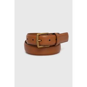 Kožni remen Polo Ralph Lauren za muškarce, boja: bež