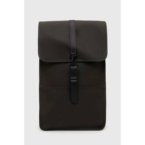 Ruksak Rains 13000 Backpacks boja: zelena, veliki, bez uzorka