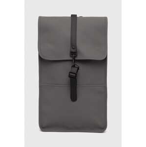 Ruksak Rains 13000 Backpacks boja: siva, veliki, bez uzorka