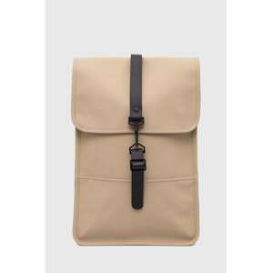 Ruksak Rains 13020 Backpacks boja: bež, veliki, bez uzorka