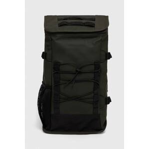 Ruksak Rains 14340 Backpacks boja: zelena, veliki, bez uzorka