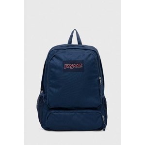 Ruksak Jansport boja: tamno plava, veliki, glatki model