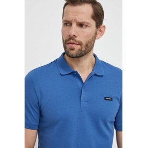Polo majica Calvin Klein za muškarce, boja: narančasta, bez uzorka, K10K111196