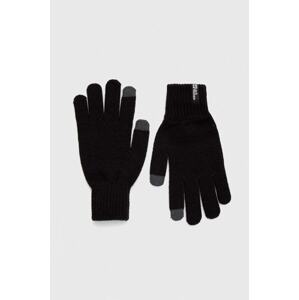 Rukavice Jack Wolfskin boja: crna