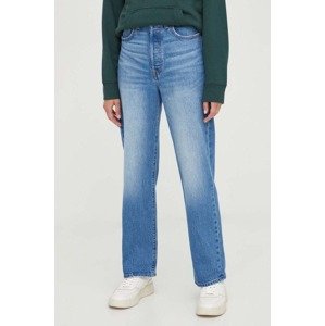 Traperice Levi's RIBCAGE STRAIGHT za žene, visoki struk