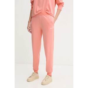 Homewear hlače HUGO boja: narančasta, bez uzorka, 50490578