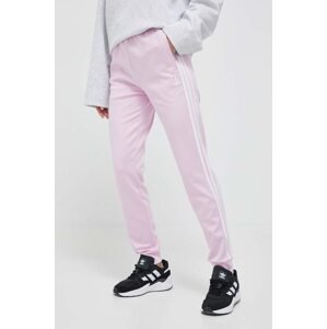 Donji dio trenirke adidas Originals boja: ružičasta, s aplikacijom