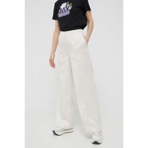 Hlače adidas Originals za žene, boja: bež