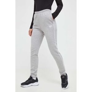 Donji dio trenirke Reebok boja: siva, melanž